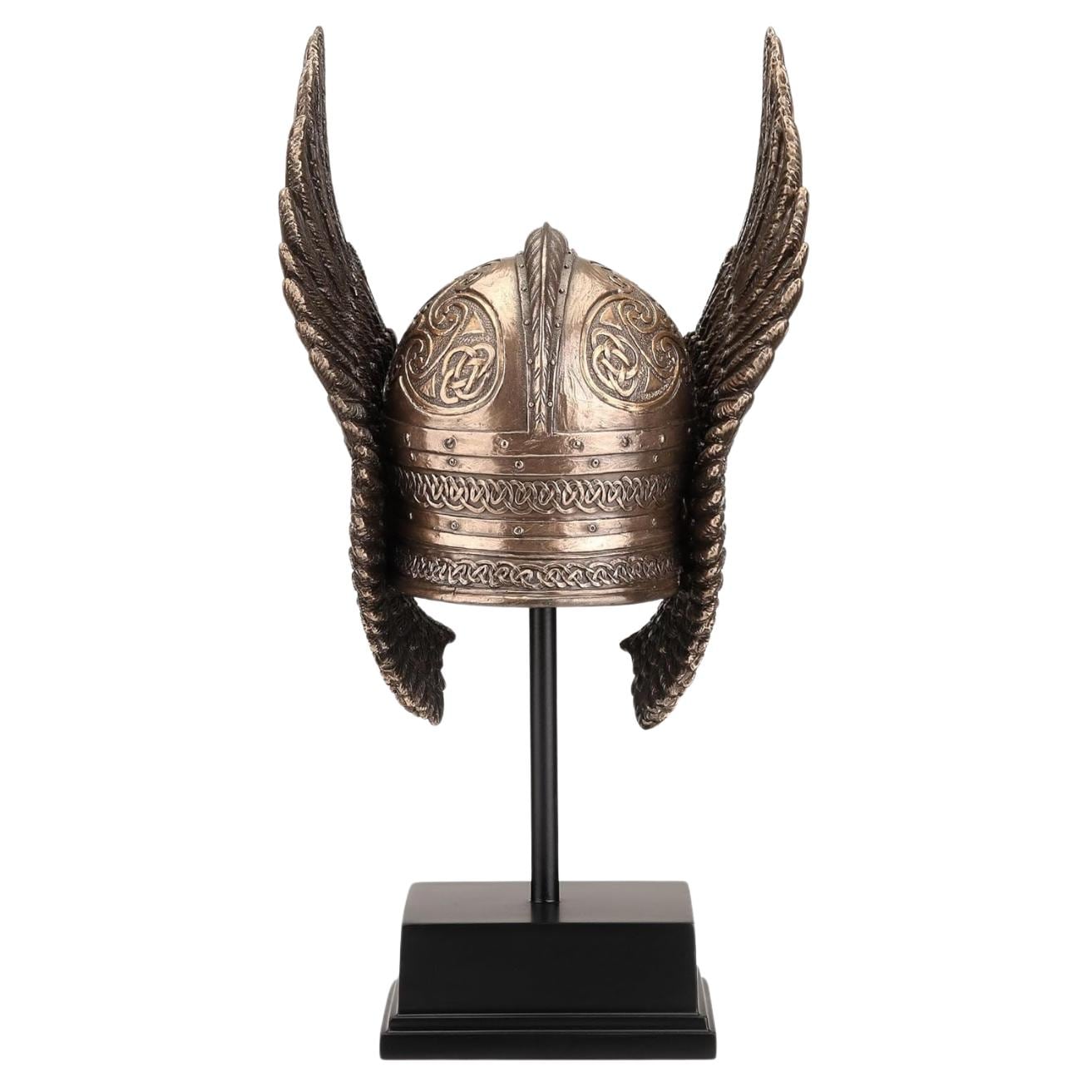 9.25 Inches Nordic Goddess Decor Valkyrie Helmet Statue