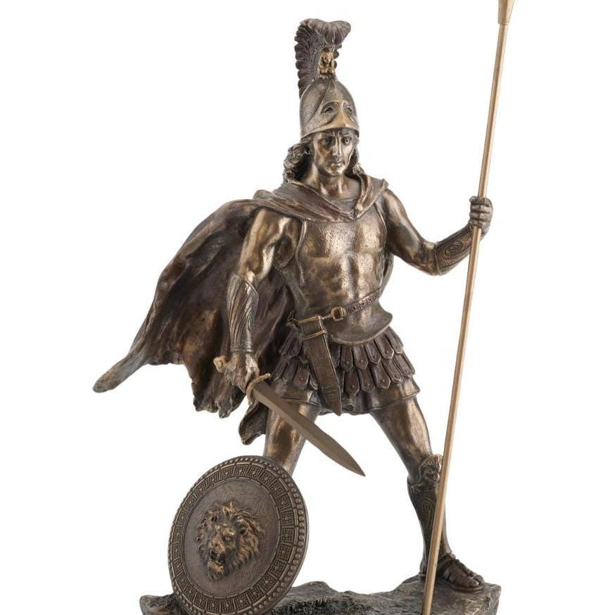 13 Inch Cold Cast Bronze Mars, Roman God of War Statue