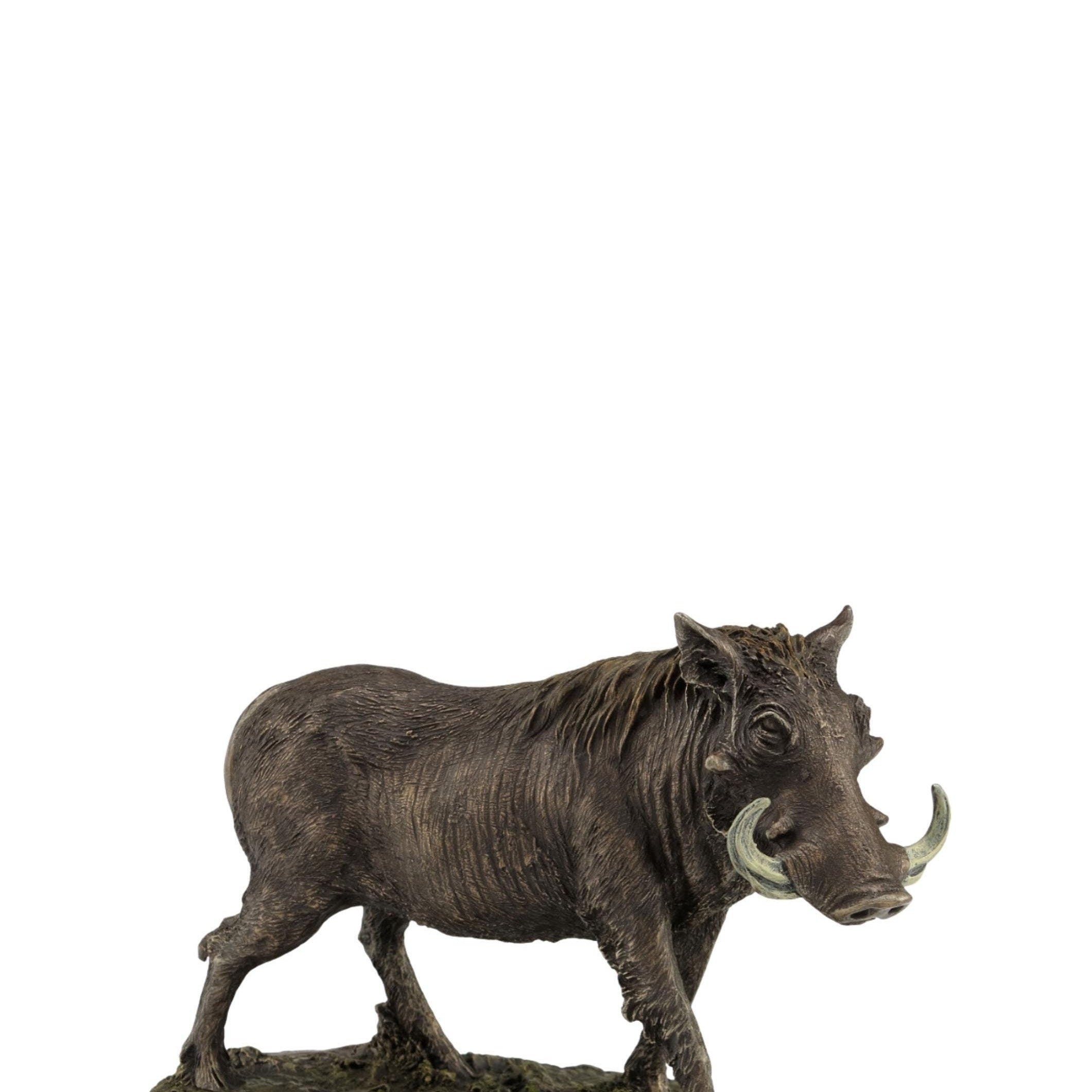 Bronze Wild Boar Statue Animal Figurine