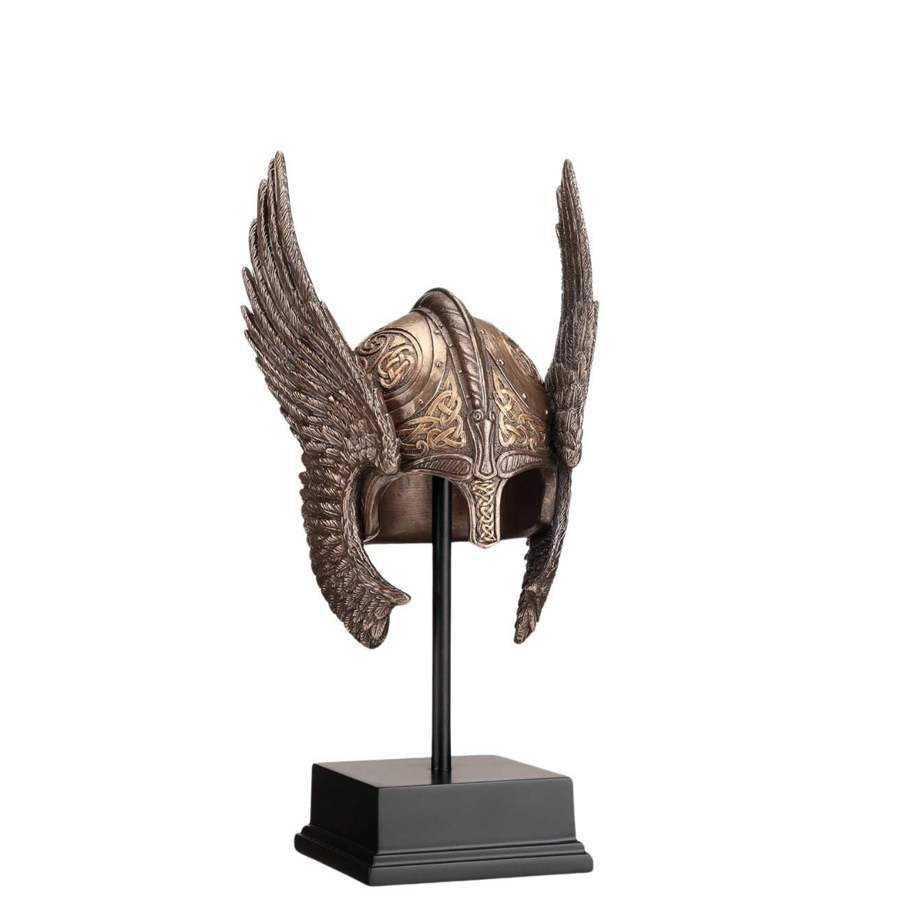 9.25 Inches Nordic Goddess Decor Valkyrie Helmet Statue