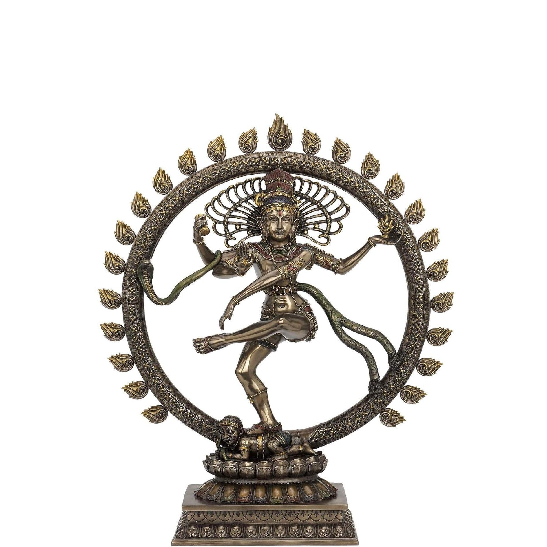 26 Inch Dancing Shiva the Lord of the Dance Statue. Large Shiva Sculpture Home Decor