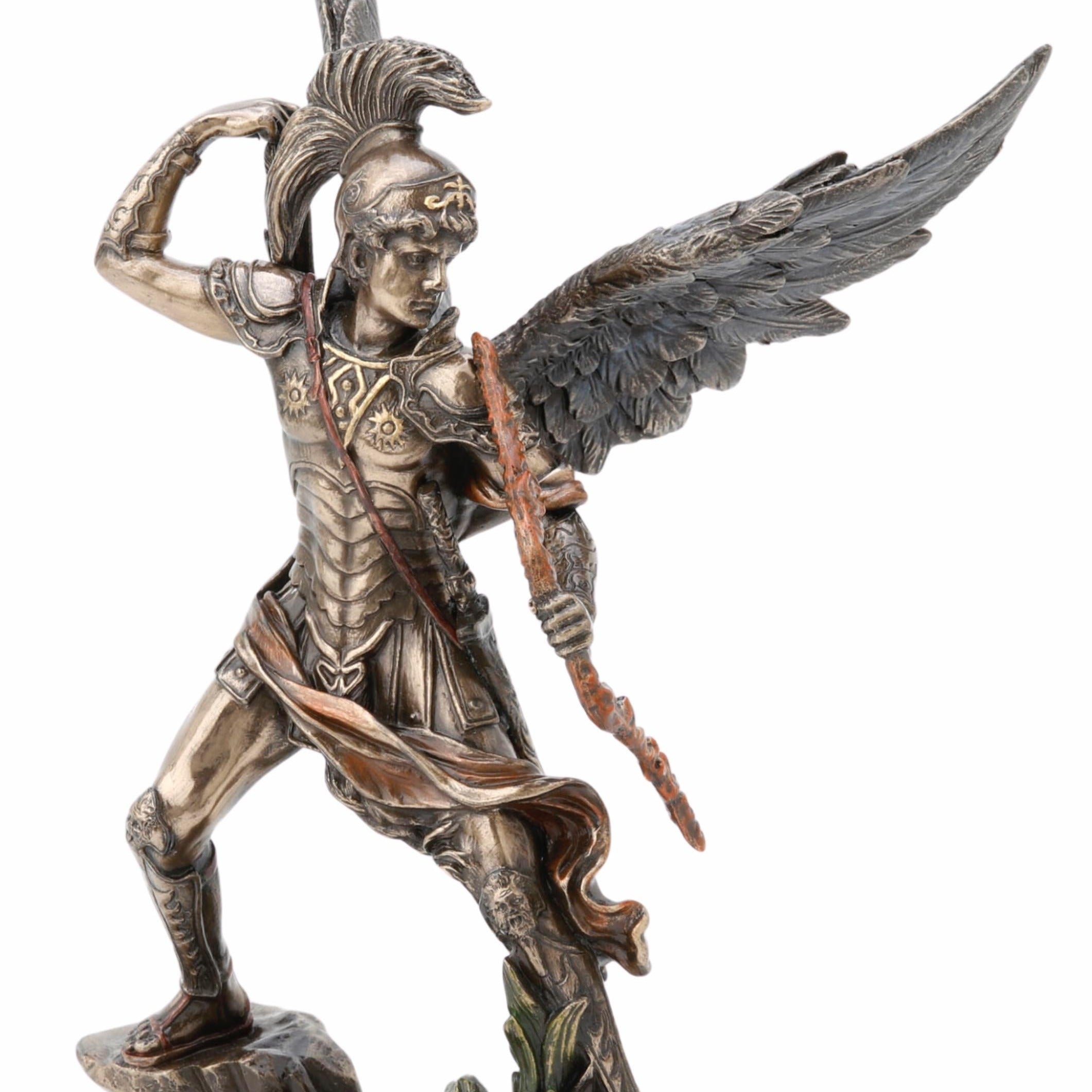 13.3 Inc Archangel Uriel Statue