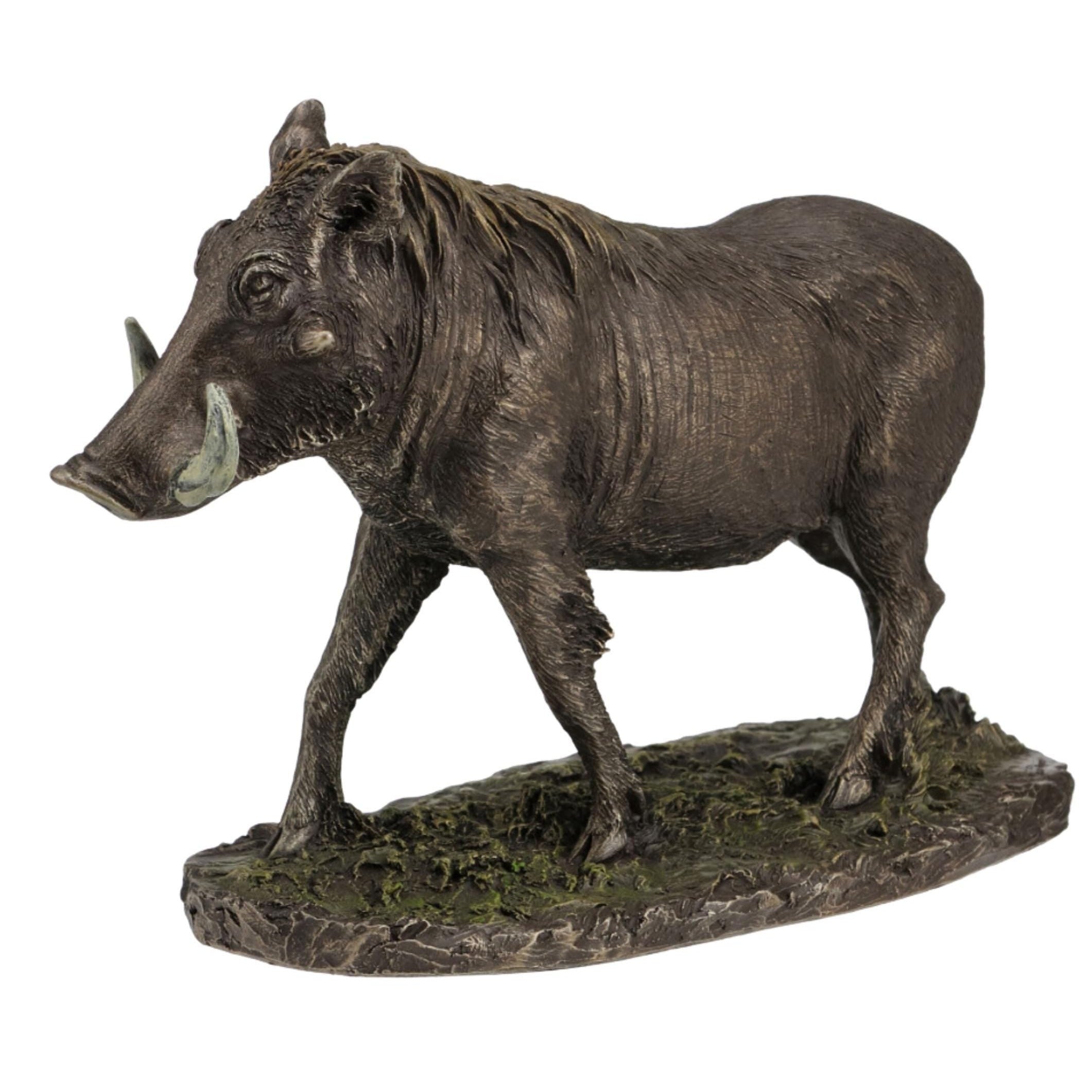 Bronze Wild Boar Statue Animal Figurine