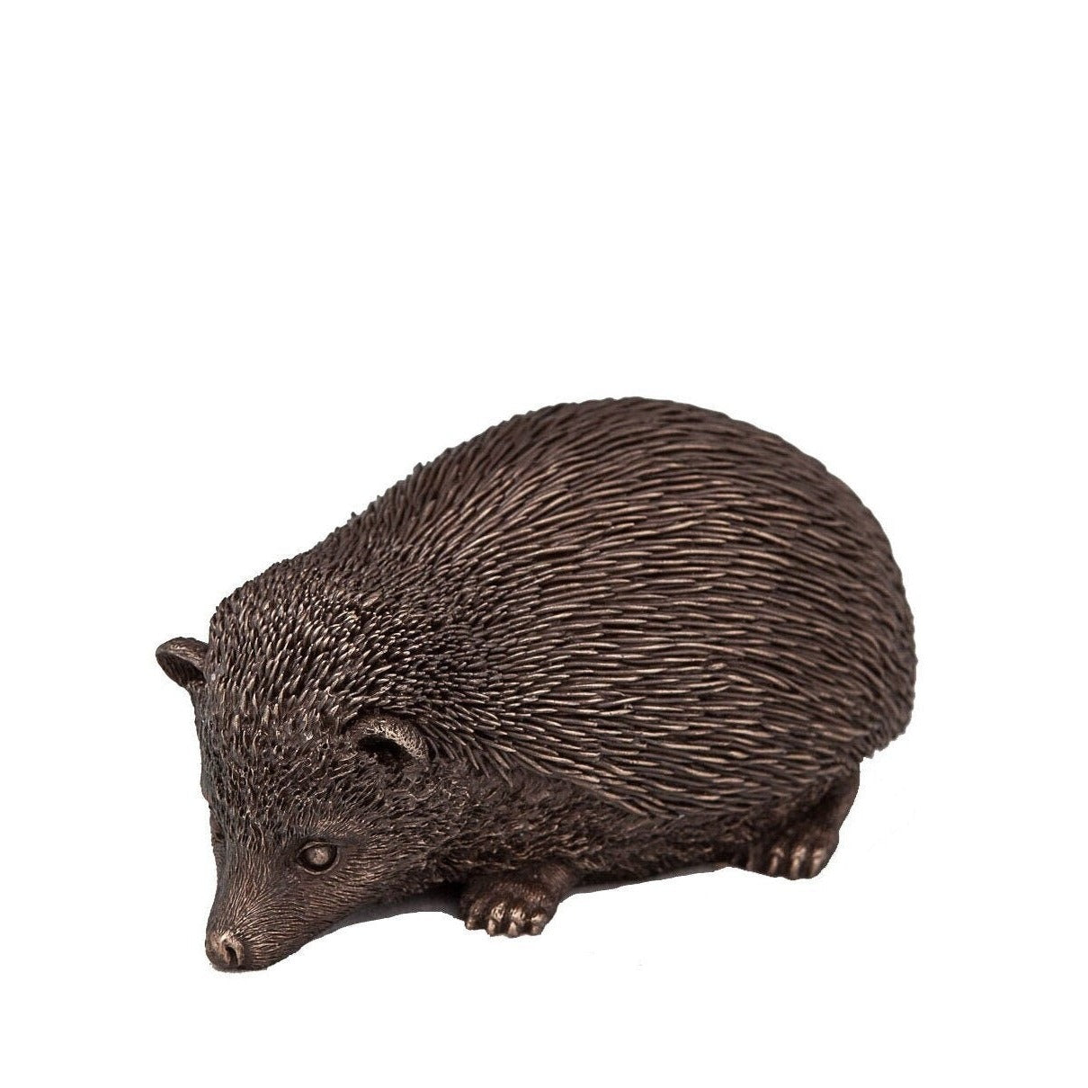 Hedgehog Bronzed Figurine