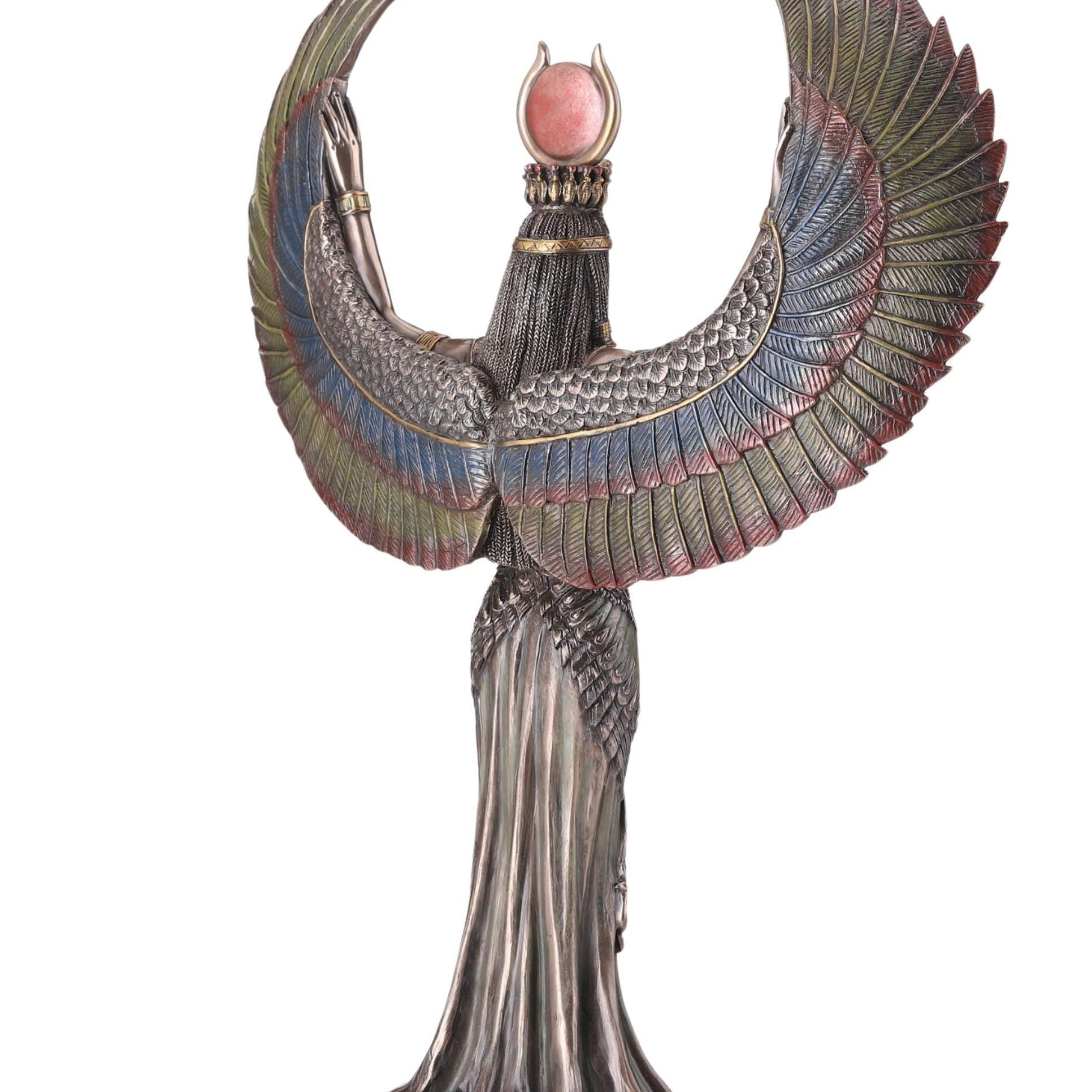 Isis The Egyptian Goddess Of Magic And Wisdom Sculpture.Ancient Egyptian Decor – Magic & Wisdom Deity