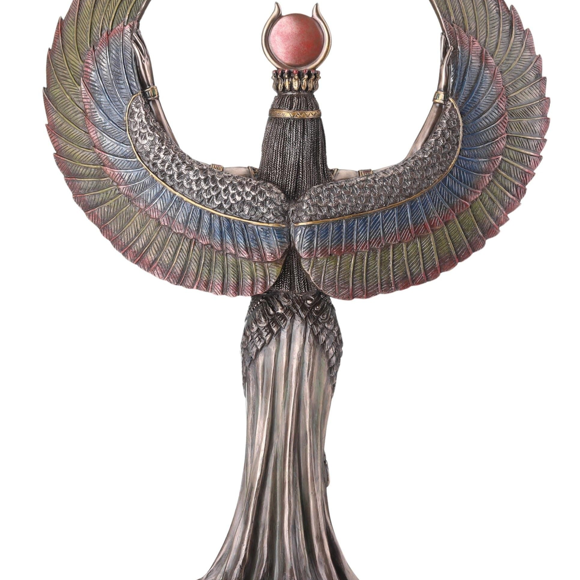 Isis The Egyptian Goddess Of Magic And Wisdom Sculpture.Ancient Egyptian Decor – Magic & Wisdom Deity