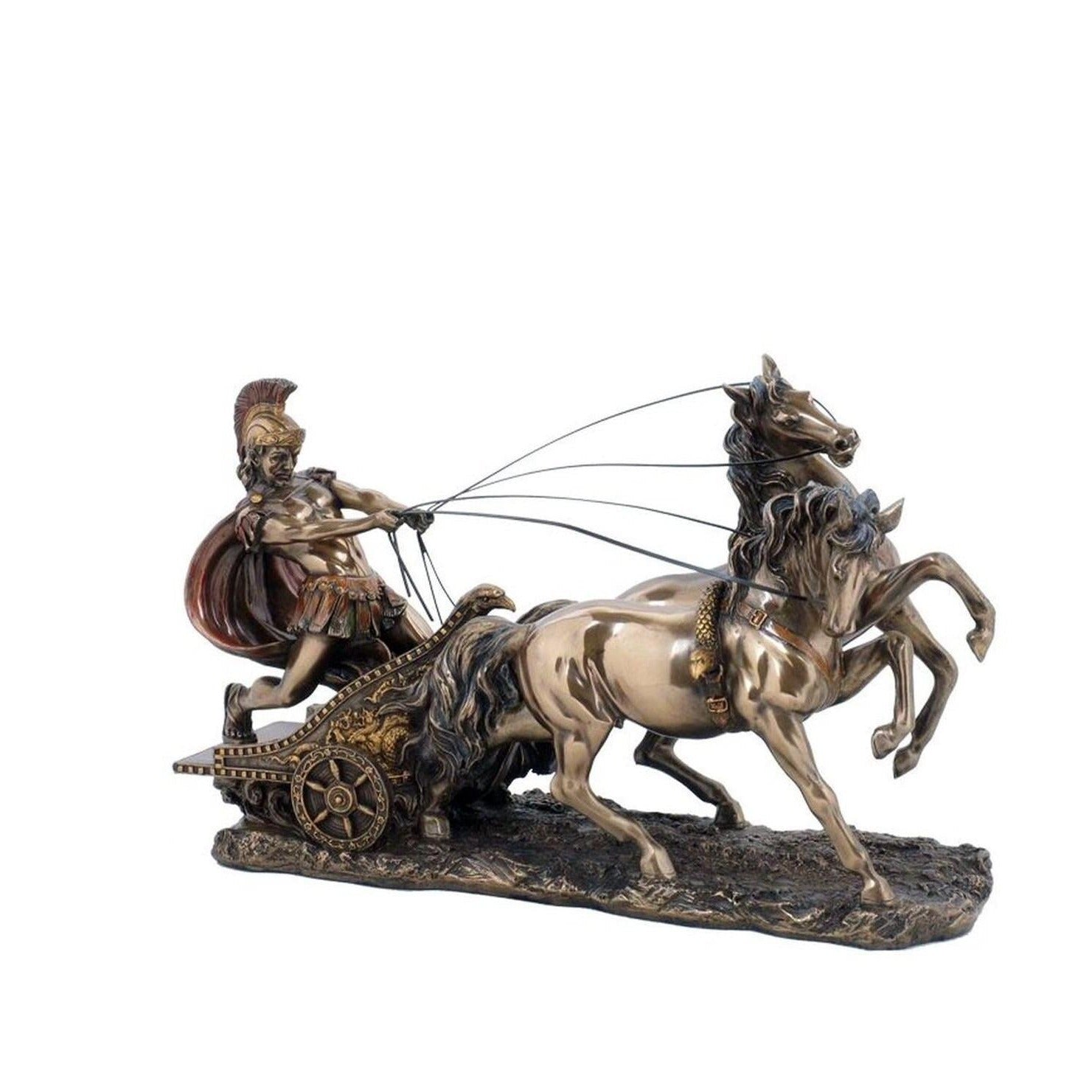 Roman Chariot Statue