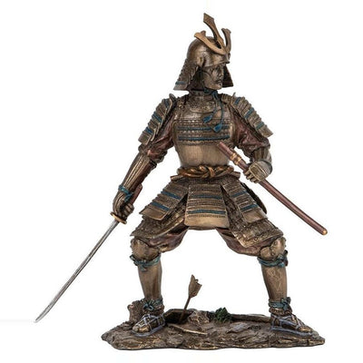 Legendary Samurai Warrior Statue.Japanese Fighter Holding Katana – Traditional Bushido Decor