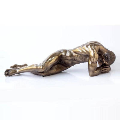Nude Man Lying Prone Artistic Nudes Sculpture