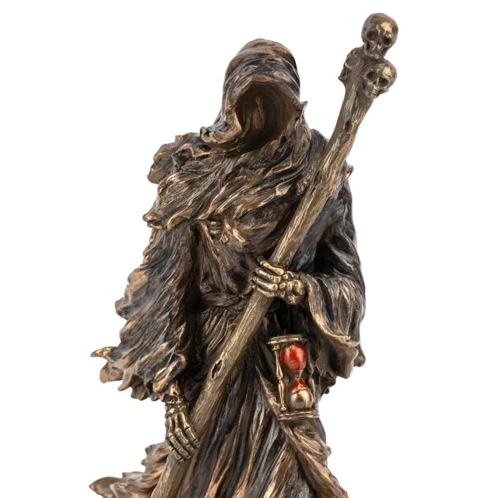 Charon Ferryman of the River Styx Statue. Death Guardian of the Underworld Sculpture