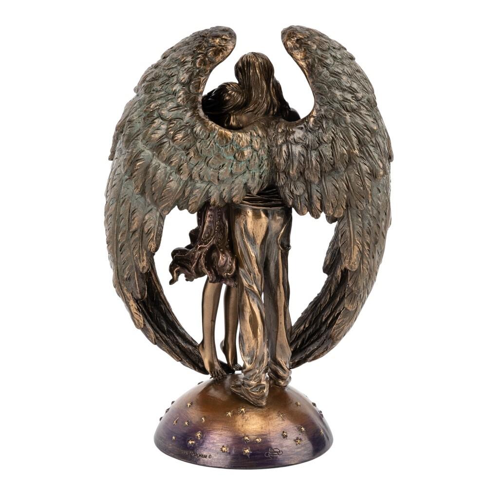 Winged Guardian Angel Statue