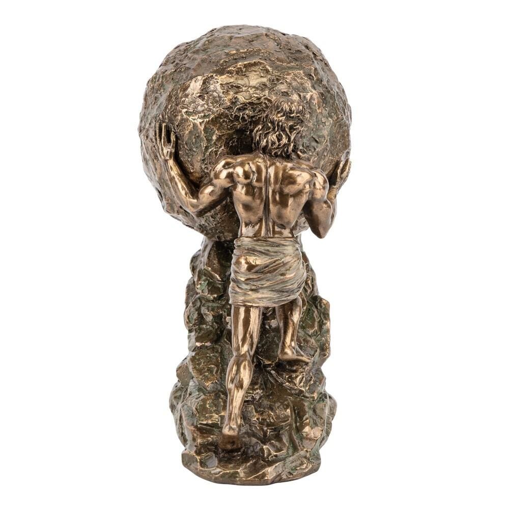 Sisyphus And His Eternal Punishment Statue
