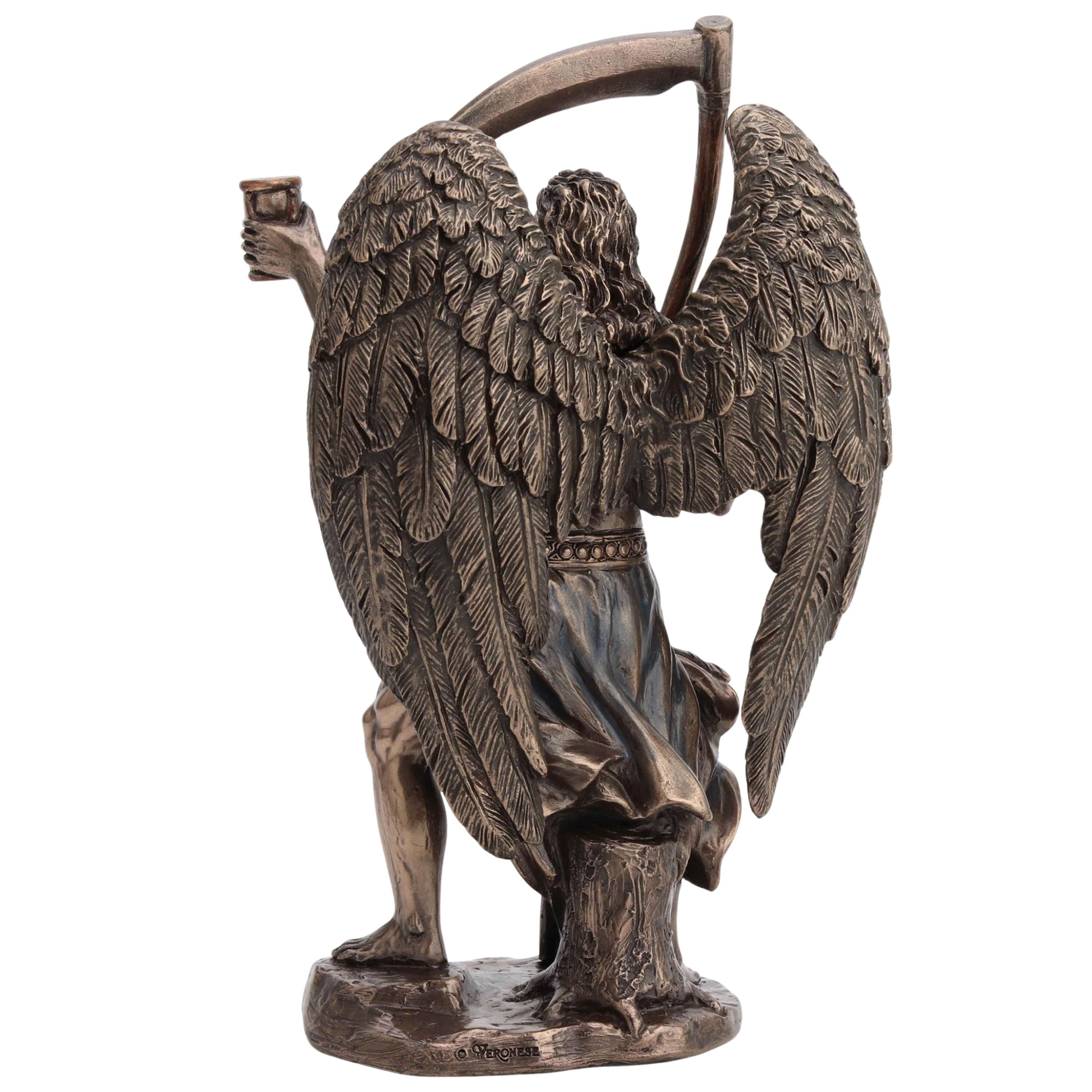 Chronos God of Time Statue, Greek Titan Sculpture, Bronze Mythology Decor