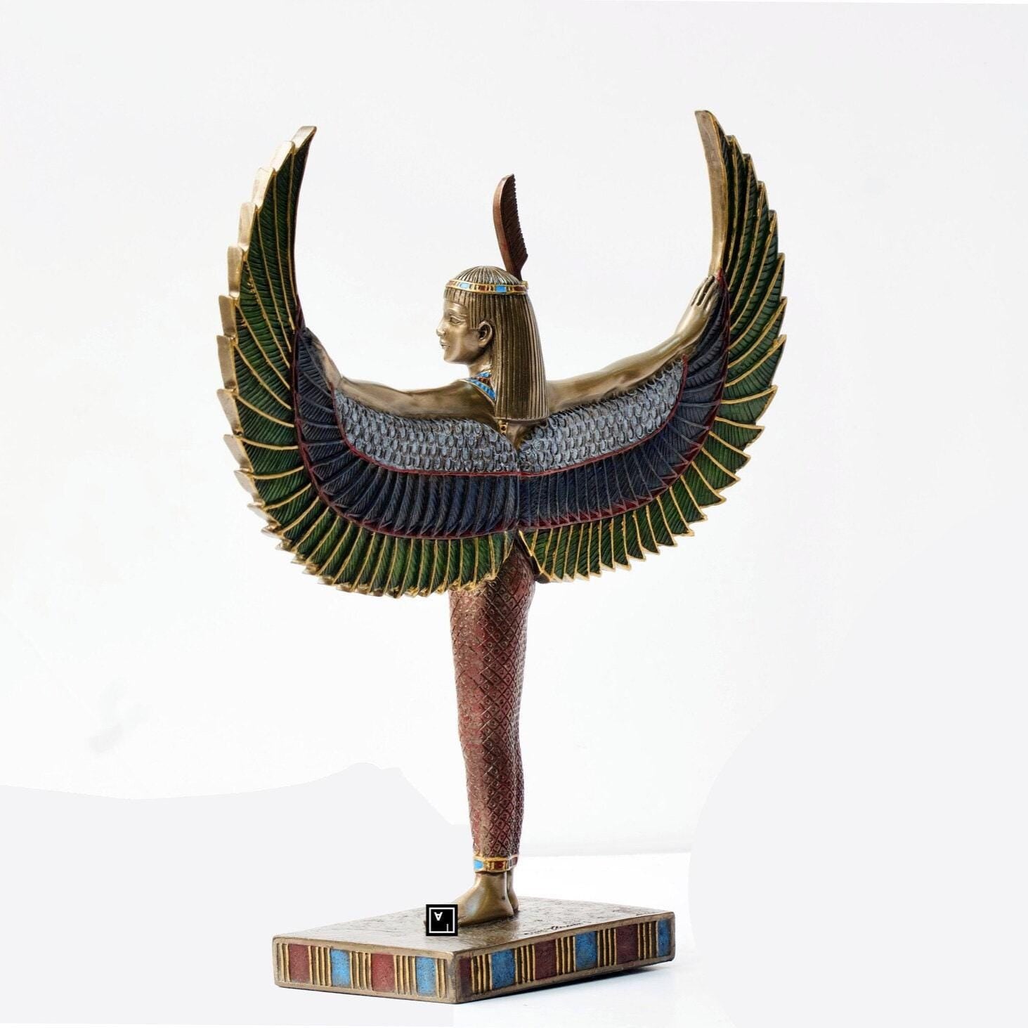 Egyptian Isis Goddess Statue, Veronese Design