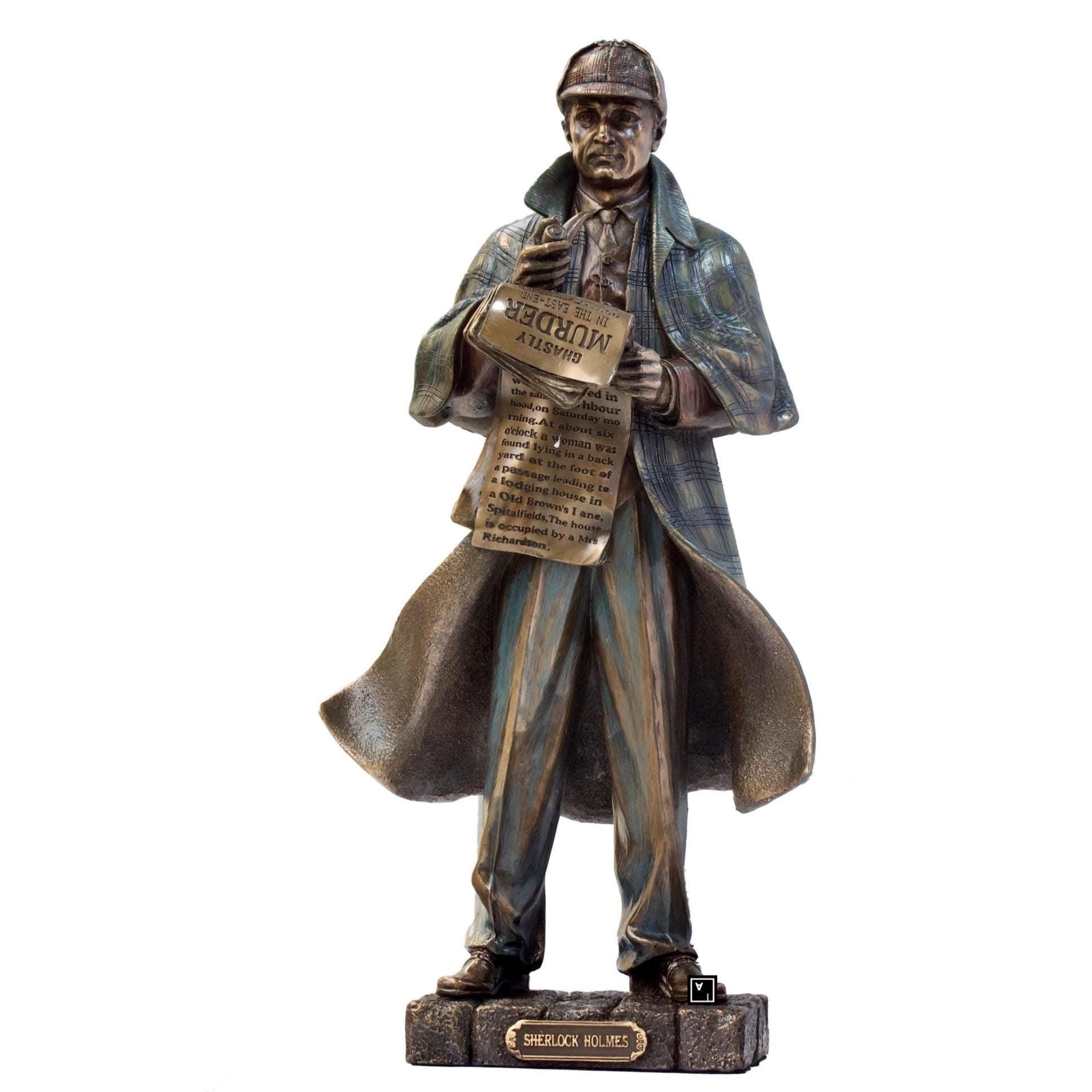 11.02 Inc Detective Sherlock Holmes Statue