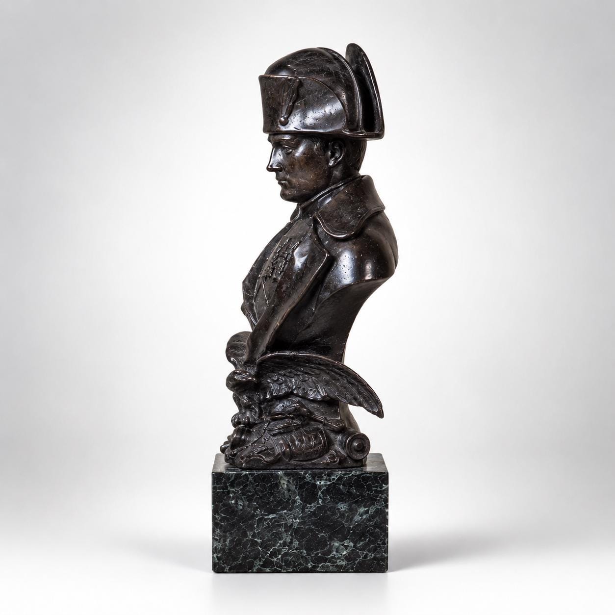 Bronze Bust Sculpture Napoleon Bonaparte | Handmade Lost Wax | Made to Order