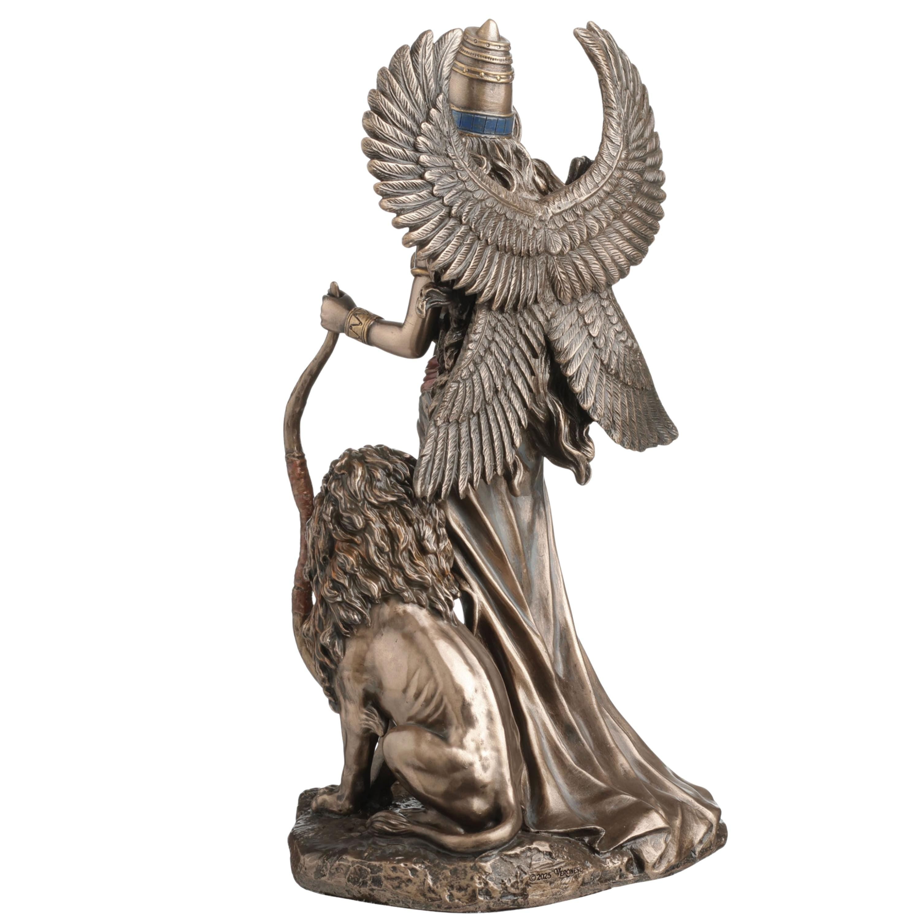 Inanna Sumerian Goddess of Love and War Statue, Ancient Mesopotamian Queen of Heaven, Pagan Altar Decor, Mythology Gift