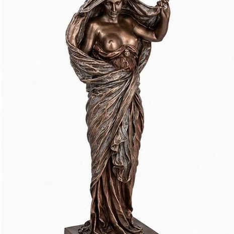 Bronze Aphrodite Statue: Olympian Goddess of Love, 30 cm
