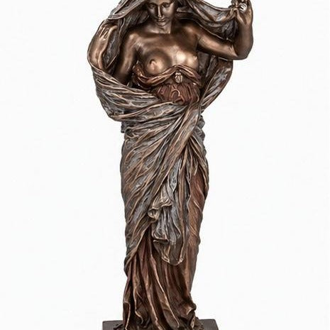 Bronze Aphrodite Statue: Olympian Goddess of Love, 30 cm