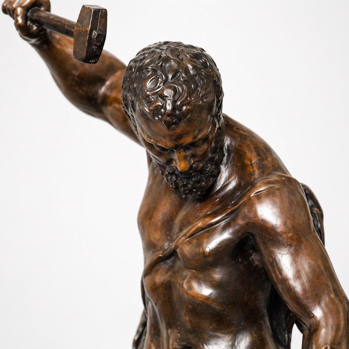 Bronze Hephaestus Sculpture: 38 Inch Outdoor Greek Mythology Art
