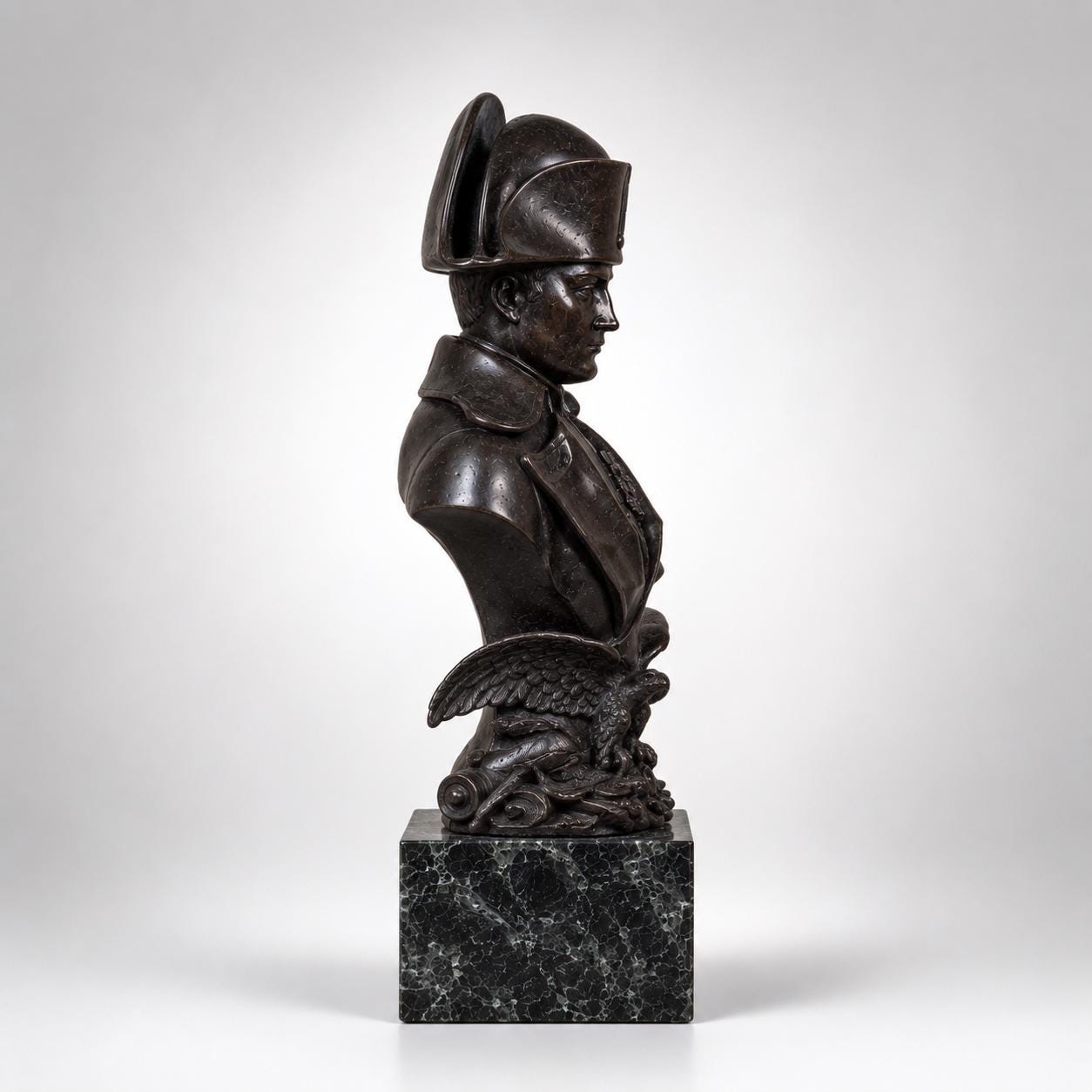 Bronze Bust Sculpture Napoleon Bonaparte | Handmade Lost Wax | Made to Order
