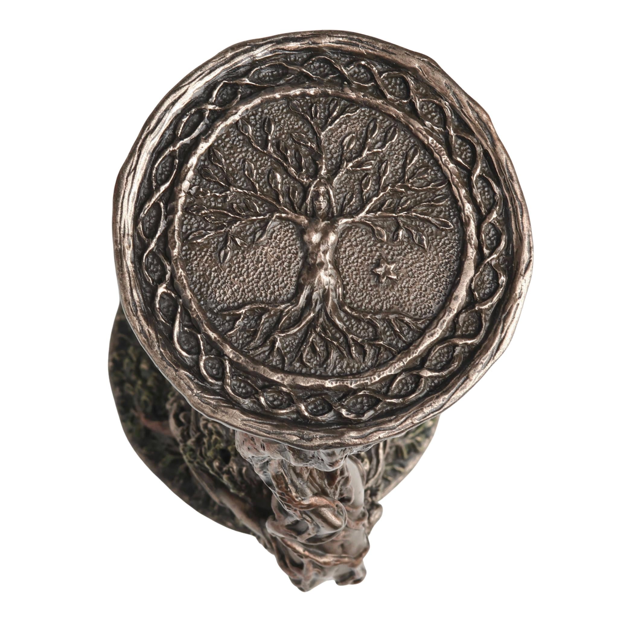 Dryad Hourglass Statue, Tree Spirit Sand Timer, Greek Mythology Decor, Forest Nymph Sculpture, Fantasy Woodland Hour Glass