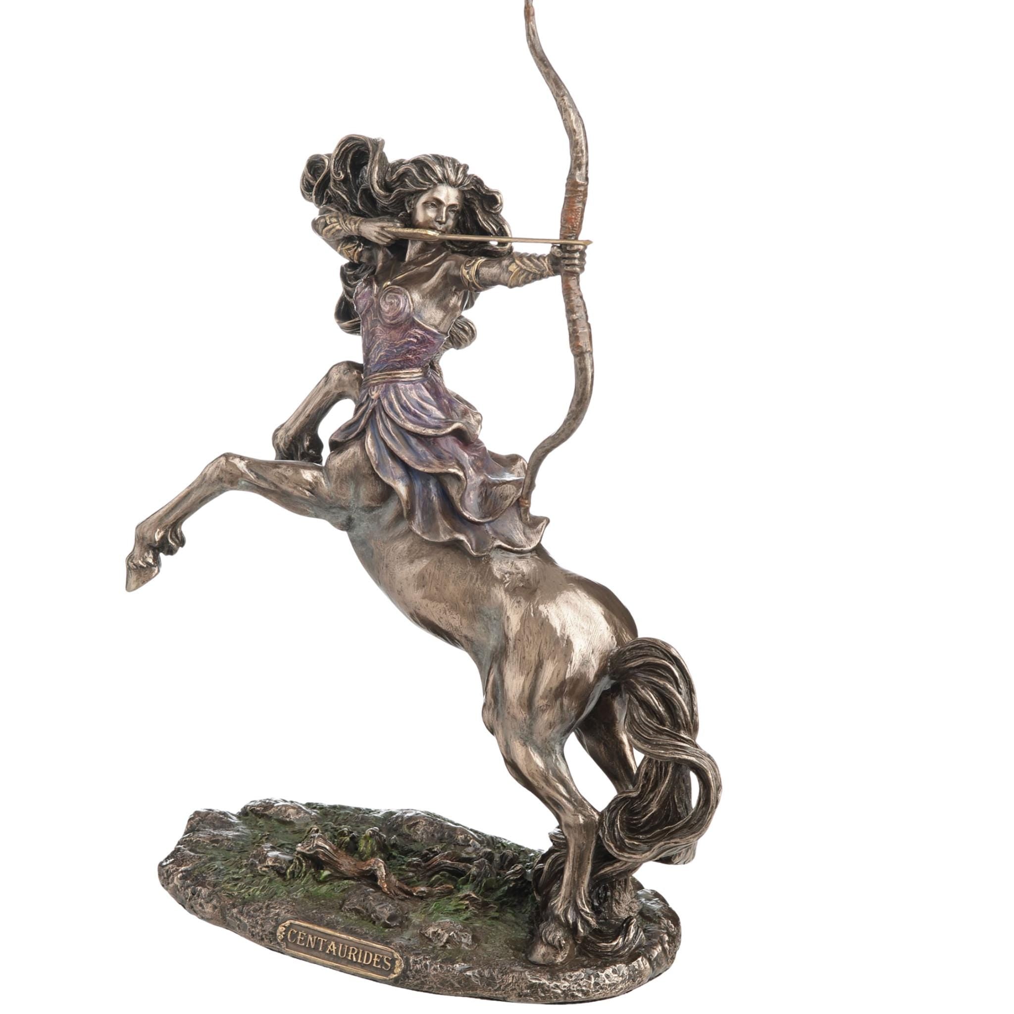 Centaurides Archer Statue, Female Centaur Sculpture, Greek Mythology Decor, Centaur Goddess Figurine, Mythological Archer Gift