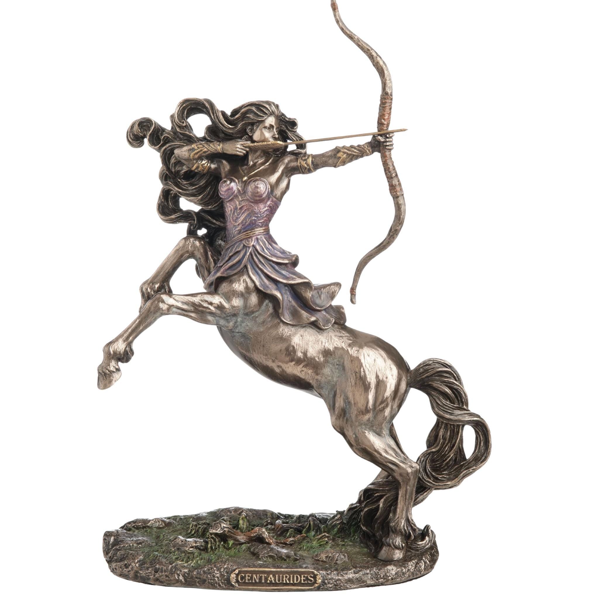 Centaurides Archer Statue, Female Centaur Sculpture, Greek Mythology Decor, Centaur Goddess Figurine, Mythological Archer Gift