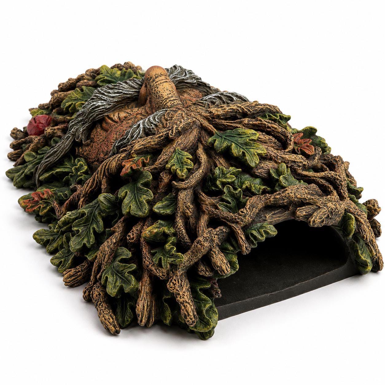 Elderwood Tree Man Wall Plaque, Green Man Wall Decor, Forest Spirit Sculpture, Celtic Woodland Art, Tree Face Wall Hanging