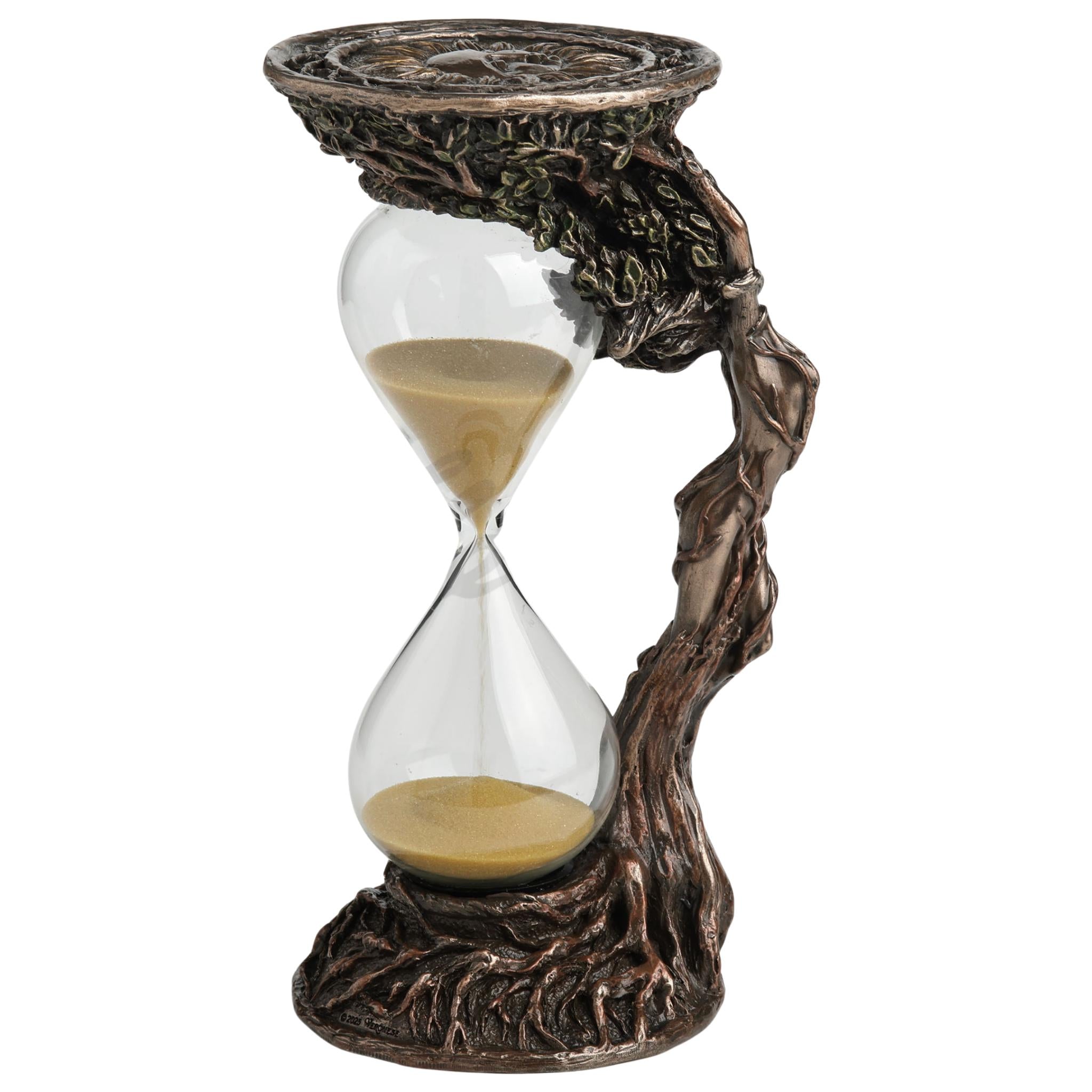 Dryad Hourglass Statue, Tree Spirit Sand Timer, Greek Mythology Decor, Forest Nymph Sculpture, Fantasy Woodland Hour Glass