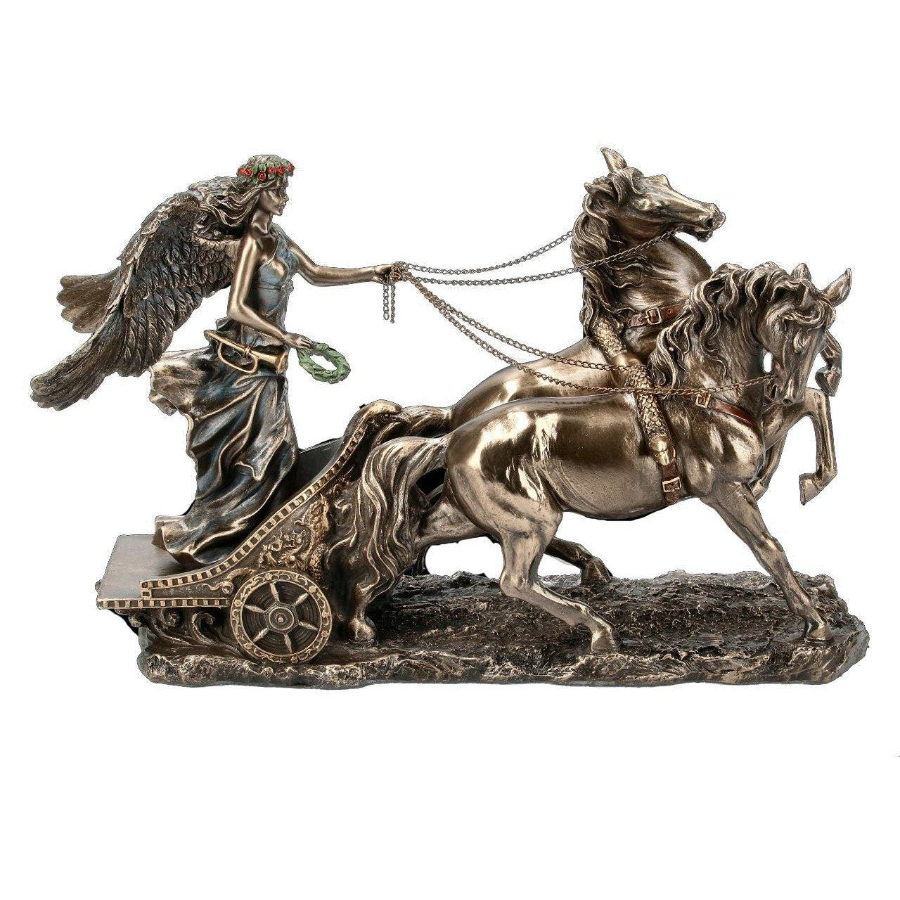Nike victory riding roman chariots | Curios & Collectibles