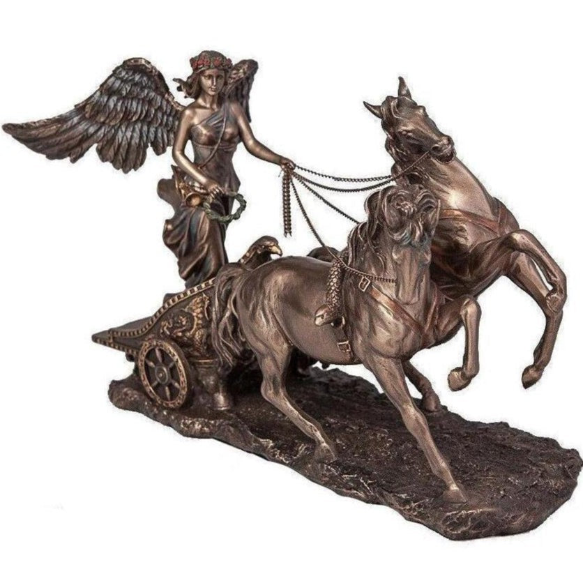Nike victory riding roman chariots | Curios & Collectibles