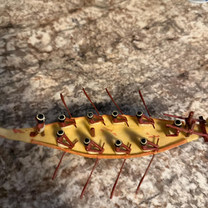 Customer photo of Ancient Egyptian Rowing Boat | Handcrafted Wood Decor