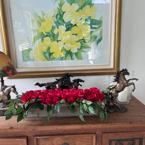 Customer photo of Rearing Horse.Wild Horse Bolt | Animal Sculptures | Home Decor