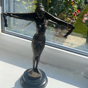 Customer photo of Veiled Egyptian Dancer | Handcrafted Bronze Decor