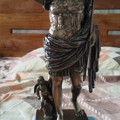 Customer photo of Augustus Of Prima Porta Statue Figurine.Augustus Caesar Statue