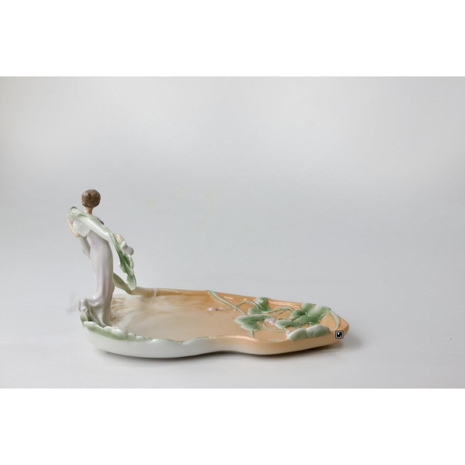 Standing Woman Vine Tray | Vases & Bowls | Home Decor | Handcrafted