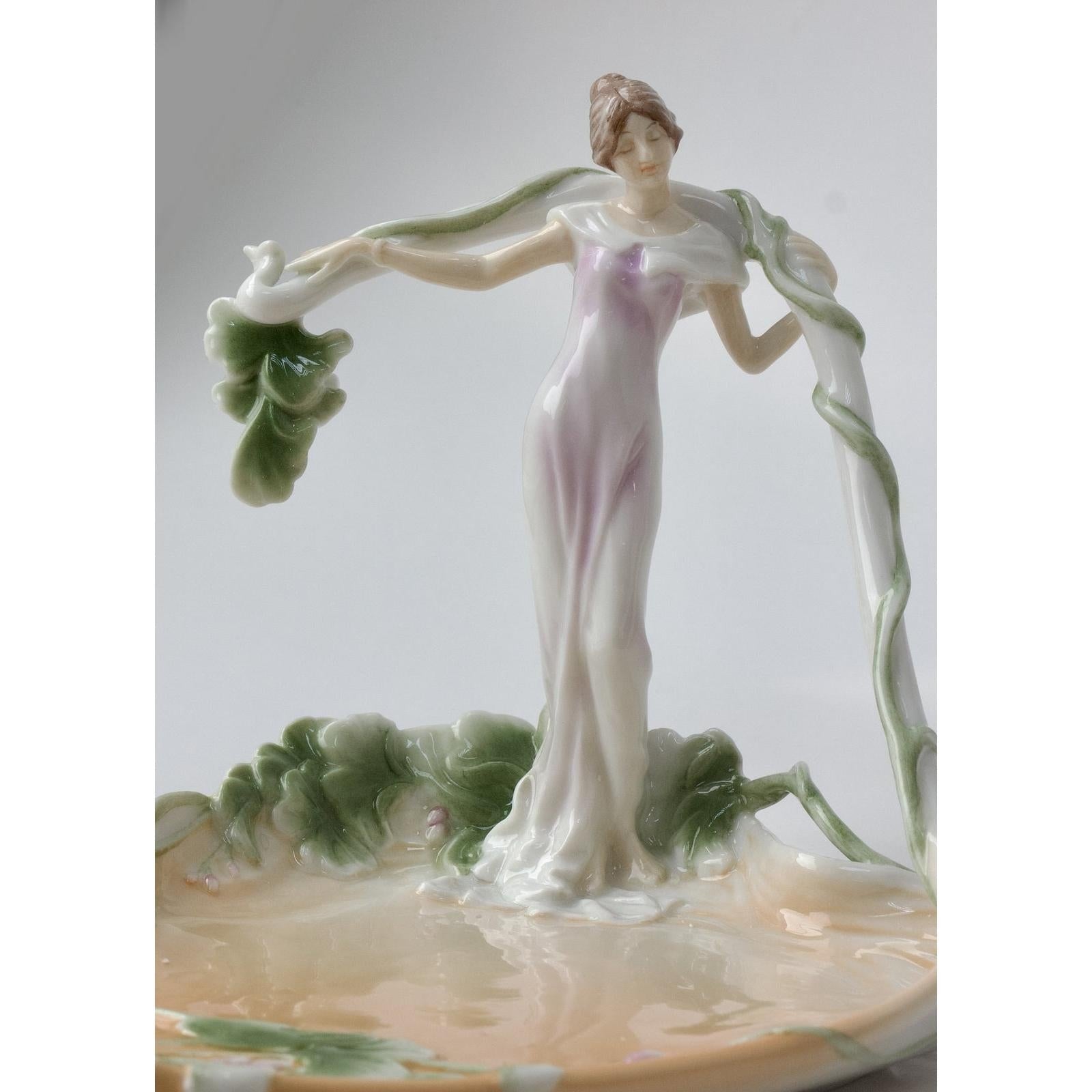 Standing Woman Vine Tray | Vases & Bowls | Home Decor | Handcrafted